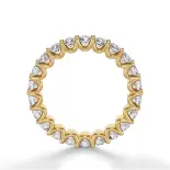 Pierścionek z brylantami eternity SBO_002